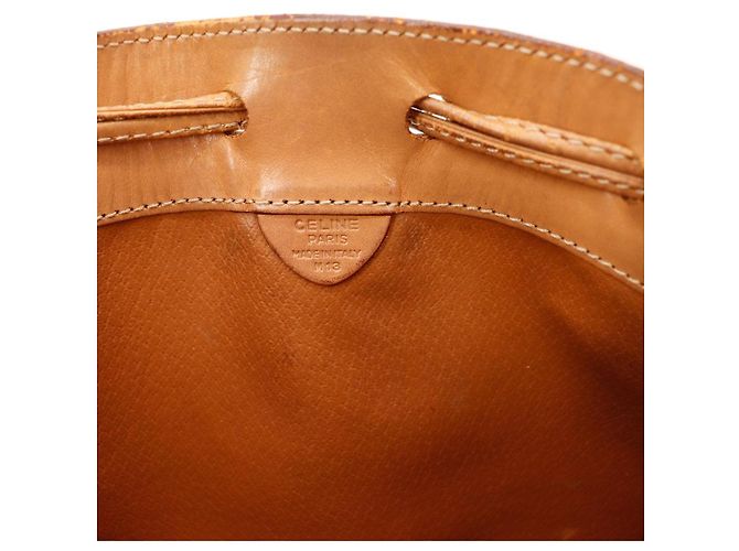 Céline Celine Macadam Bucket Bag Braun - Ansicht 11