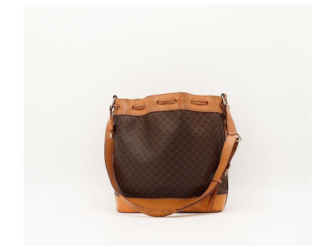 Céline Celine Macadam Bucket Bag Braun - Ansicht 3