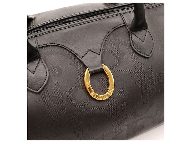 Christian Dior Borsa Boston Monogram Nero - vista 8