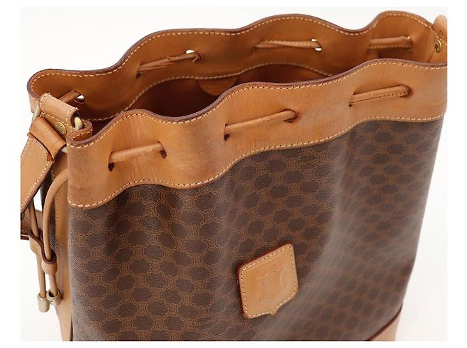 Céline Macadam Bucket Bag Braun - Ansicht 6