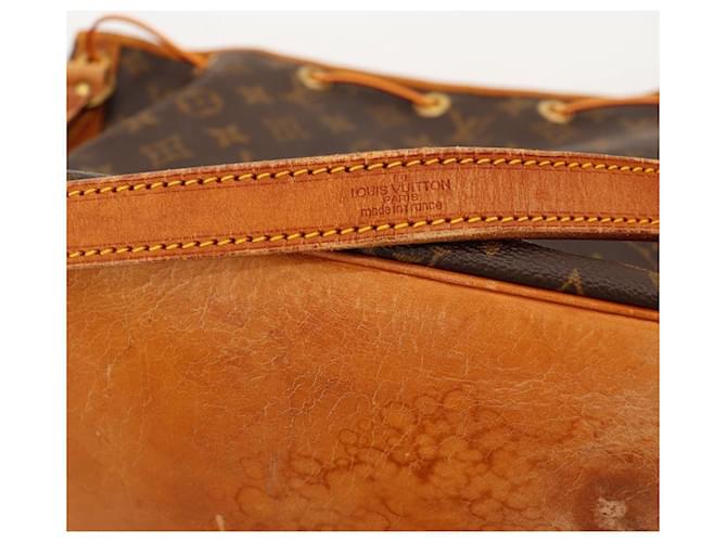 Louis Vuitton Monogram Noé Borsa a Secchiello Marrone Monogramma - vista 10