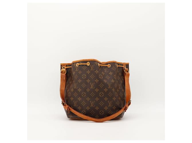 Louis Vuitton Monogram Noé Borsa a Secchiello Marrone Monogramma - vista 3