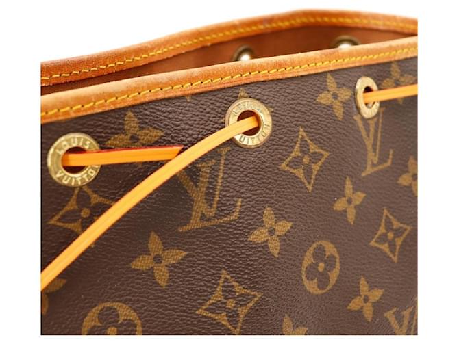 Louis Vuitton Monogram Noé Borsa a Secchiello Marrone Monogramma - vista 6
