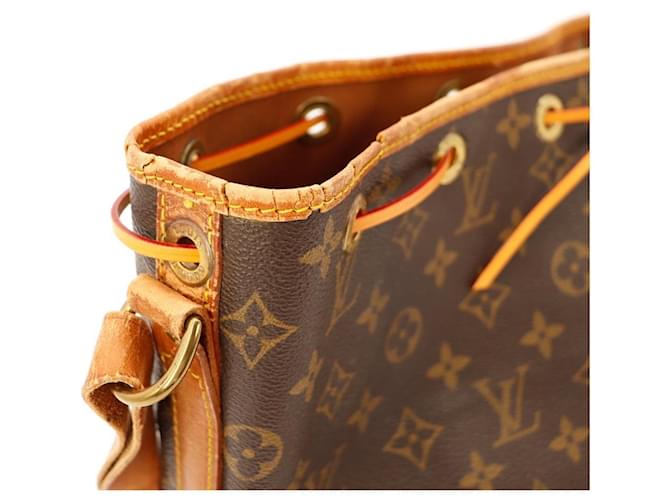 Louis Vuitton Monogram Noé Borsa a Secchiello Marrone Monogramma - vista 7