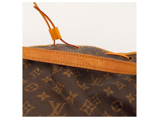 Louis Vuitton Monogram Noé Borsa a Secchiello Marrone Monogramma - vista 10