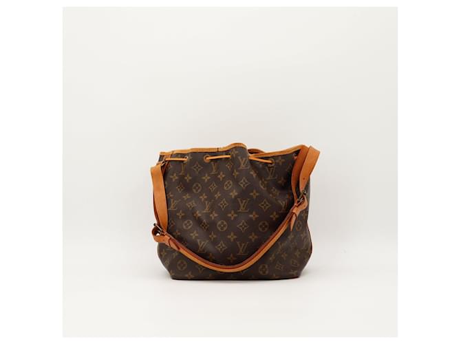 Louis Vuitton Monogram Noé Borsa a Secchiello Marrone Monogramma - vista 3