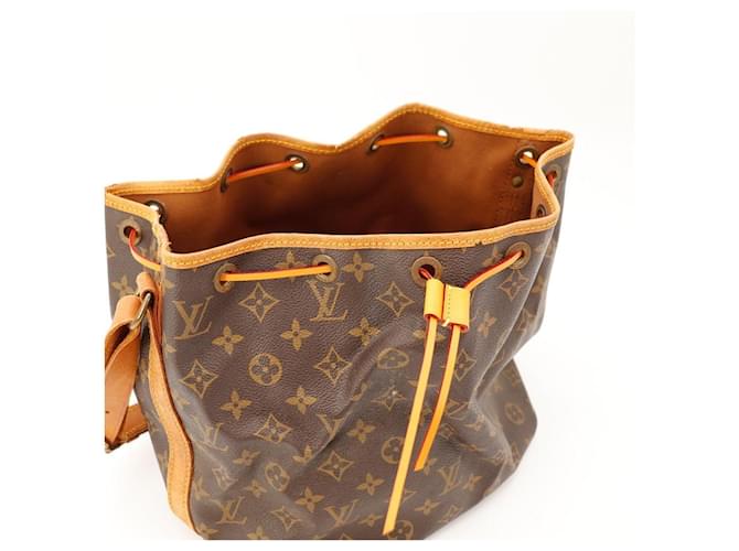 Louis Vuitton Monogram Noé Borsa a Secchiello Marrone Monogramma - vista 6