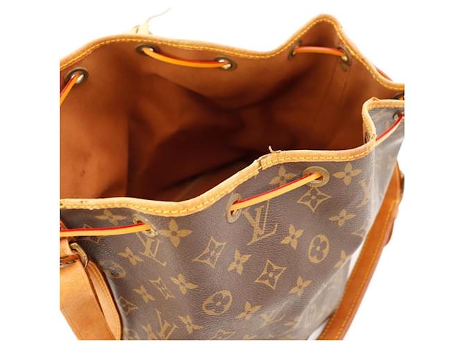 Louis Vuitton Monogram Noé Borsa a Secchiello Marrone Monogramma - vista 8