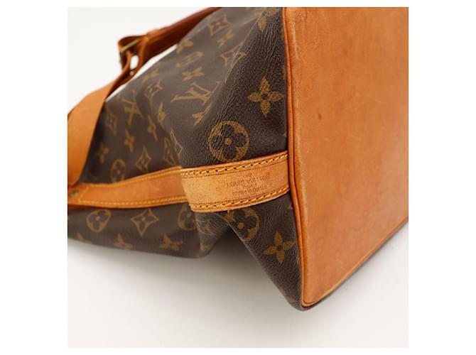Louis Vuitton Monogram Noé Borsa a Secchiello Marrone Monogramma - vista 9