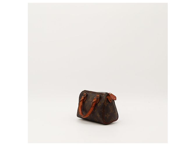 Louis Vuitton Speedy Nano Monogram Canvas Marrone Monogramma - vista 2