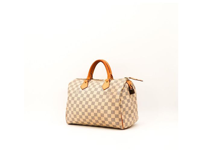 Louis Vuitton Speedy 30 Damier Ebene Marrone - vista 2