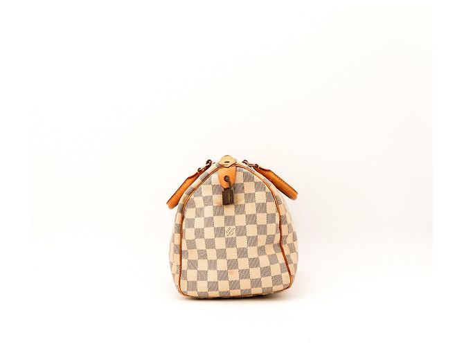 Louis Vuitton Speedy 30 Damier Ebene Marrone - vista 3