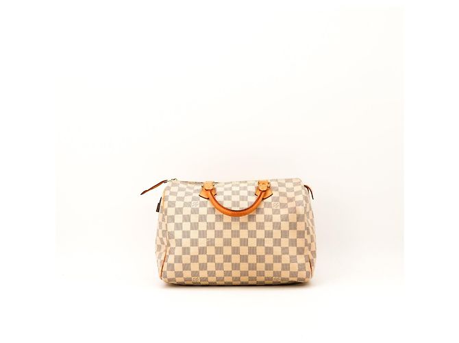 Louis Vuitton Speedy 30 Damier Ebene Marrone - vista 4