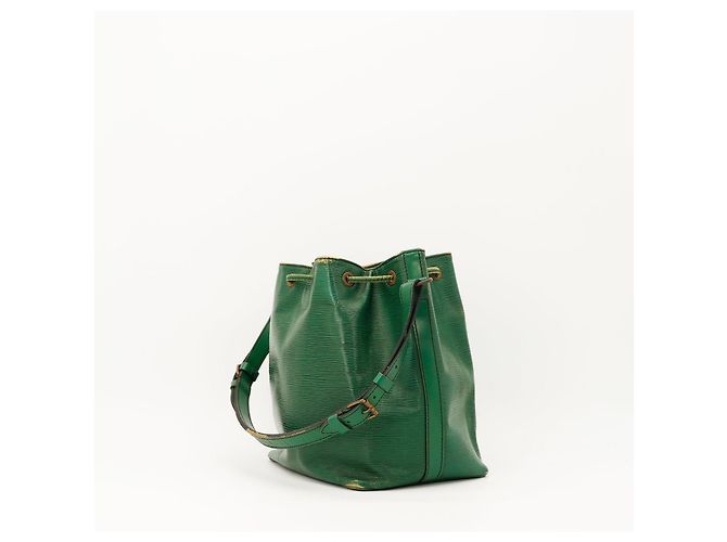 Louis Vuitton Borsa a Secchiello Noé in Pelle Epi Verde - vista 4