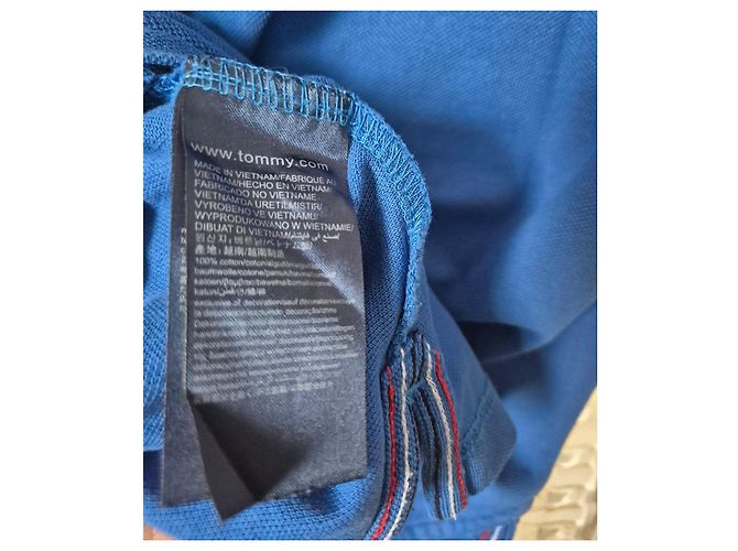 Polo Tommy Hilfiger Tommy Jeans Slim Fit Uomo - Blu - vista 5