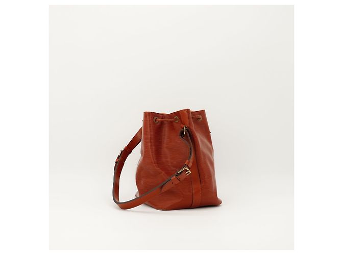 Louis Vuitton Borsa a Secchiello Noe GM in Pelle Epi Marrone - vista 4
