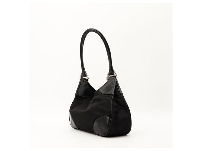 Prada Tessuto Schultertasche Schwarz - Ansicht 2