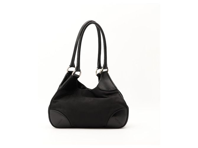 Prada Tessuto Schultertasche Schwarz - Ansicht 3