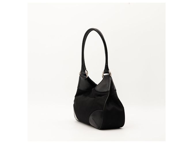 Prada Tessuto Schultertasche Schwarz - Ansicht 4