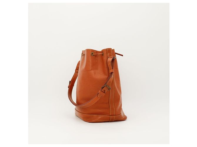Louis Vuitton Borsa a Secchiello Noe in Pelle Epi Marrone - vista 4