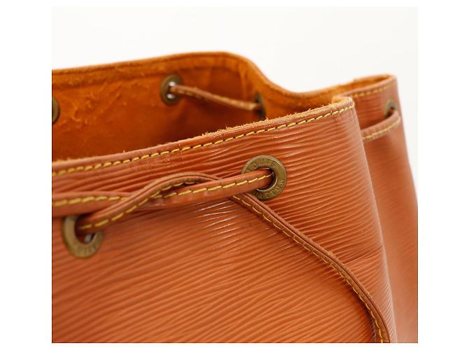 Louis Vuitton Borsa a Secchiello Noe in Pelle Epi Marrone - vista 7