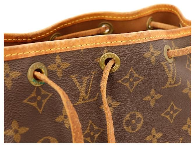 Louis Vuitton Monogram Noé Borsa a Secchiello Marrone - vista 7
