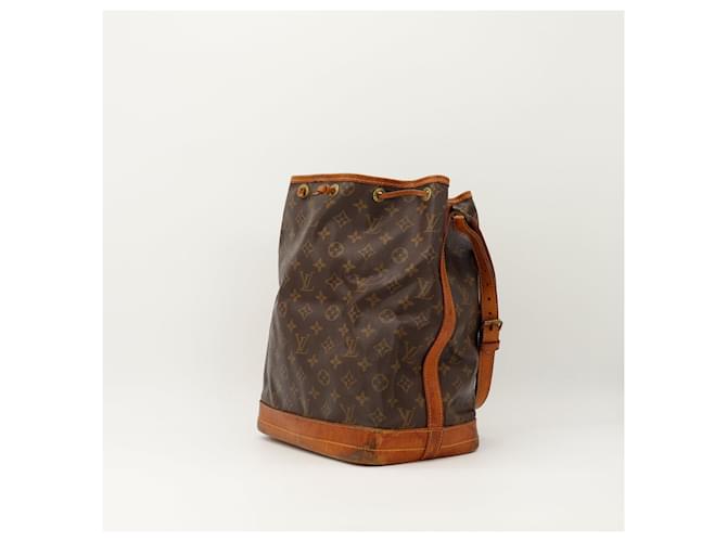Louis Vuitton Monogram Noé Borsa a Secchiello Marrone Monogramma - vista 2