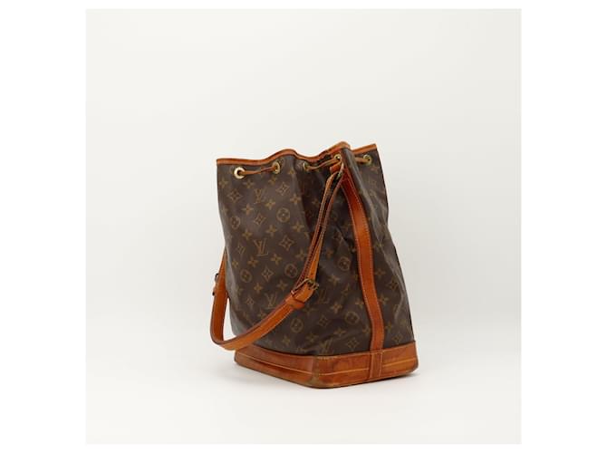 Louis Vuitton Monogram Noé Borsa a Secchiello Marrone Monogramma - vista 4