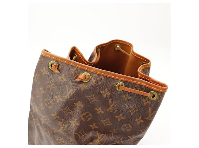 Louis Vuitton Monogram Noé Borsa a Secchiello Marrone Monogramma - vista 6