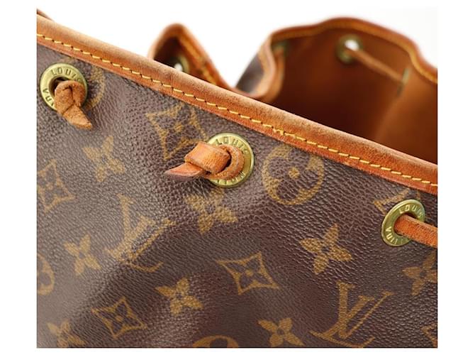 Louis Vuitton Monogram Noé Borsa a Secchiello Marrone Monogramma - vista 7