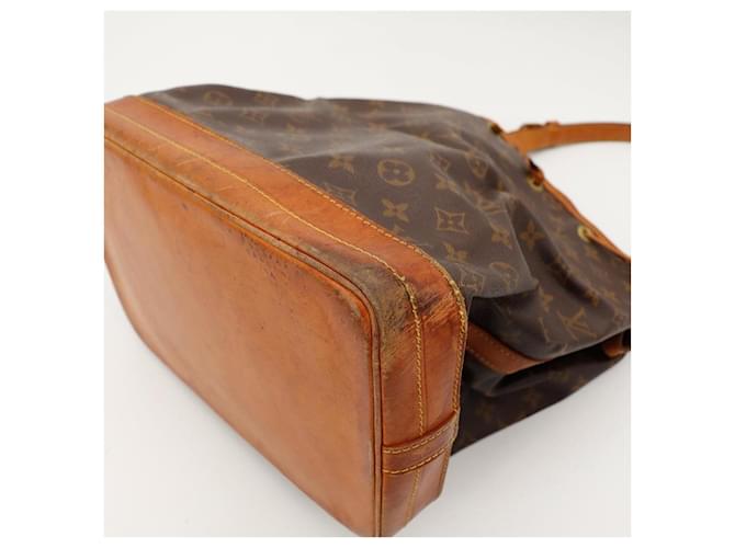 Louis Vuitton Monogram Noé Borsa a Secchiello Marrone Monogramma - vista 8