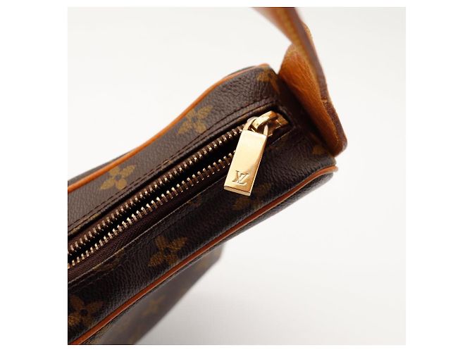 Louis Vuitton Pochette in tela Monogram Marrone Monogramma - vista 6