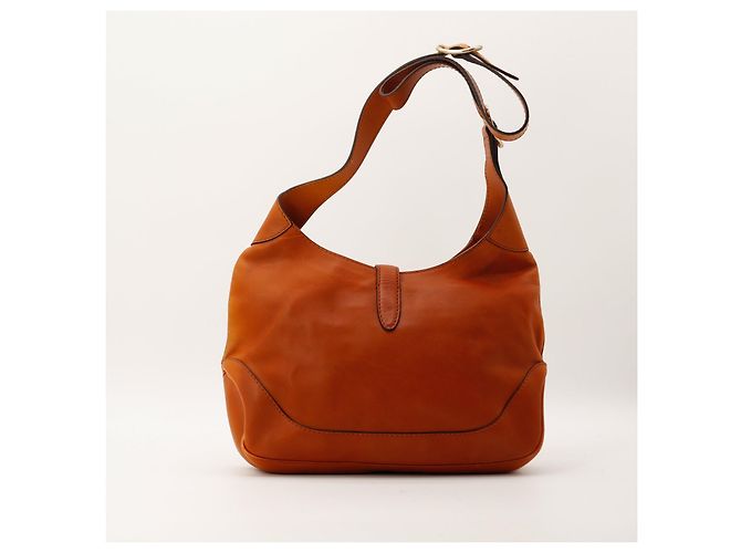 Gucci Jackie 1961 Borsa Hobo Pelle Marrone - vista 3