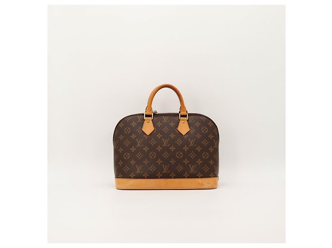 Louis Vuitton Borsa Alma PM Monogram Marrone Monogramma - vista 3
