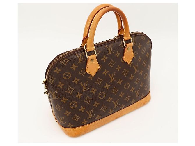 Louis Vuitton Borsa Alma PM Monogram Marrone Monogramma - vista 6