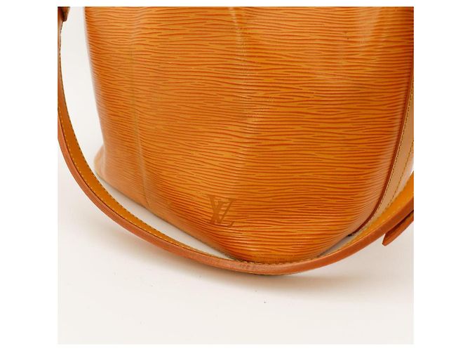 Louis Vuitton Borsa a Secchiello Noe GM in Pelle Epi Arancione - vista 7