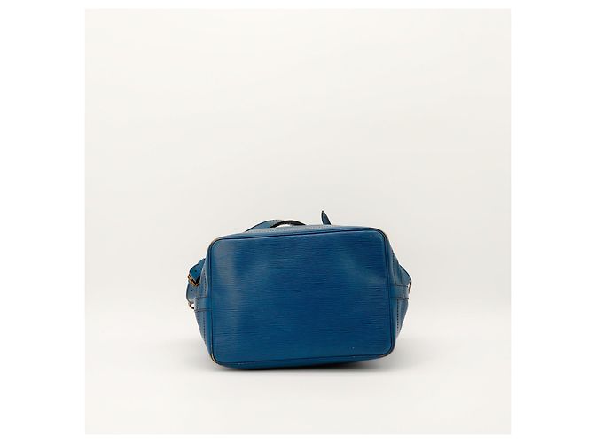 Louis Vuitton Borsa a Secchiello Noé in Pelle Epi Blu - vista 5