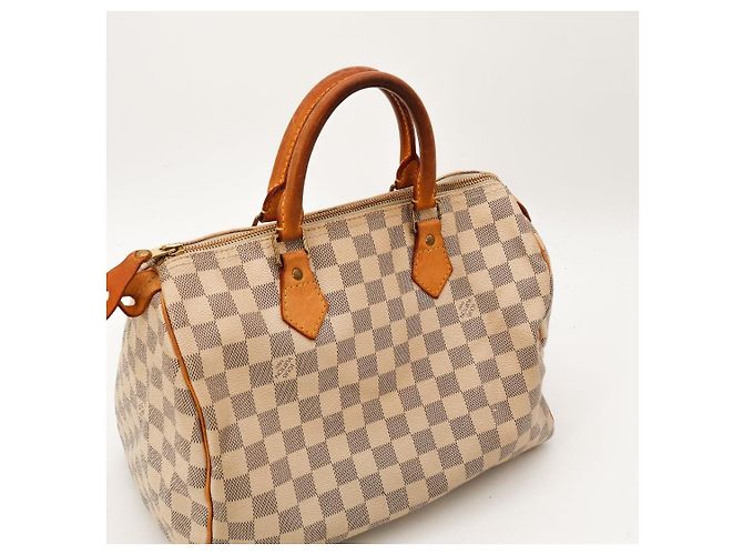 Louis Vuitton Speedy 30 Damier Ebene Marrone - vista 10