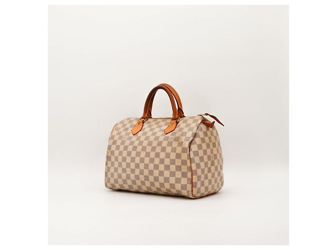Louis Vuitton Speedy 30 Damier Ebene Marrone - vista 2