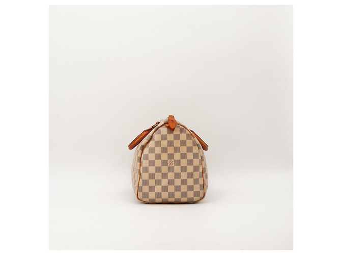 Louis Vuitton Speedy 30 Damier Ebene Marrone - vista 3