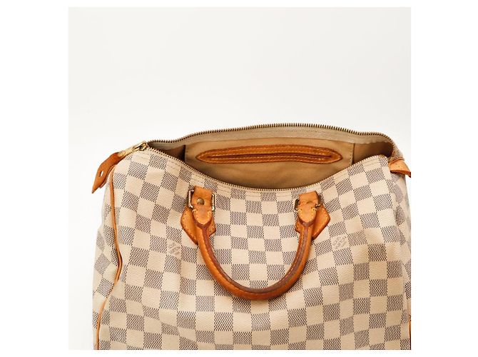 Louis Vuitton Speedy 30 Damier Ebene Marrone - vista 7