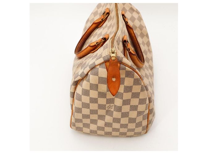 Louis Vuitton Speedy 30 Damier Ebene Marrone - vista 9