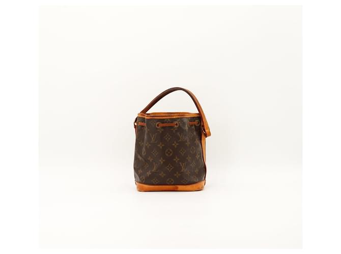 Louis Vuitton Monogram Noé Borsa a Secchiello Marrone Monogramma - vista 3