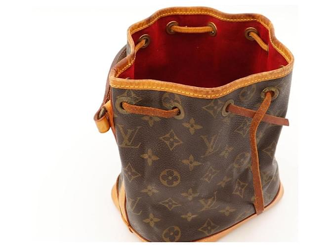 Louis Vuitton Monogram Noé Borsa a Secchiello Marrone Monogramma - vista 6