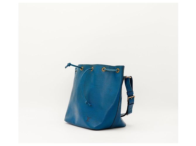 Louis Vuitton Borsa a Secchiello Epi Noe GM Blu - vista 2