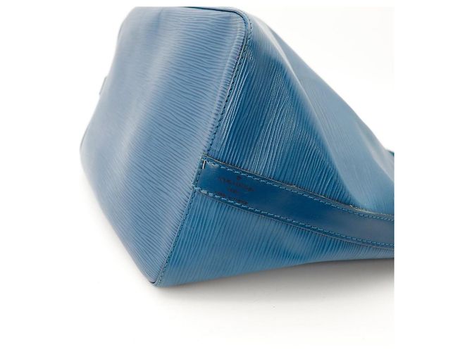 Louis Vuitton Borsa a Secchiello Epi Noe GM Blu - vista 9