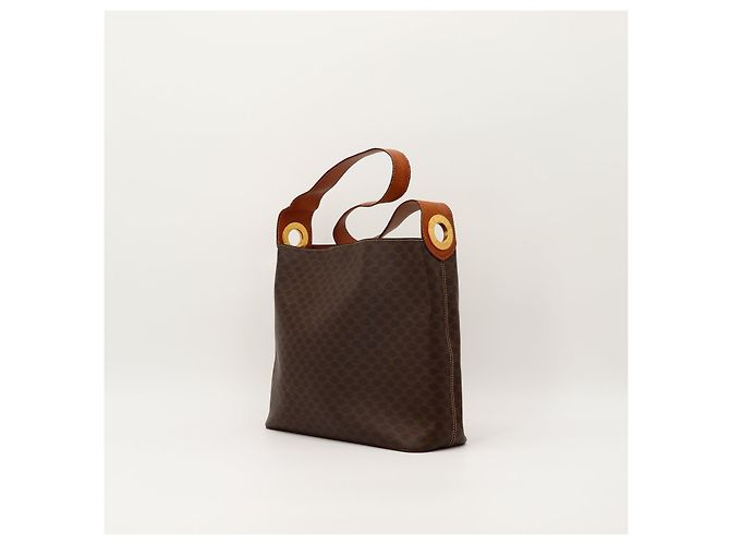 Céline Celine Macadam Schultertasche Braun - Ansicht 2