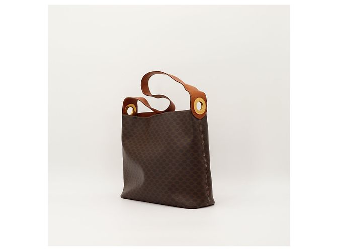 Céline Celine Macadam Schultertasche Braun - Ansicht 4