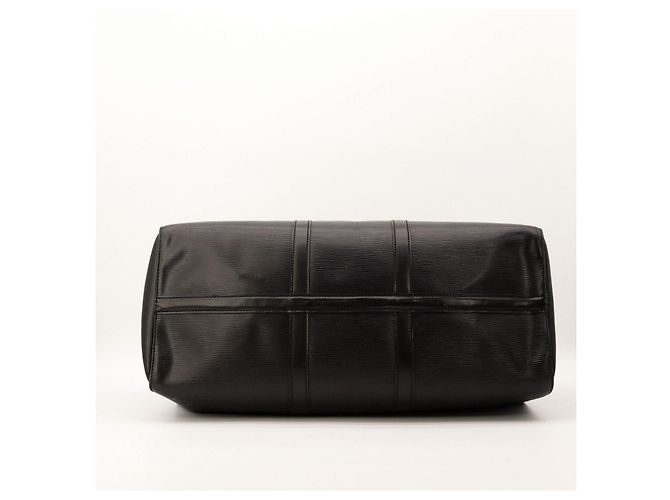 Borsa da viaggio Louis Vuitton Keepall 55 pelle Epi Nero - vista 5