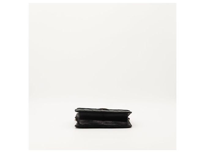 Borsa Chanel Classic Flap in pelle nera Nero - vista 6